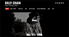 Desktop Screenshot of billycrain.com