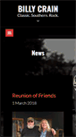 Mobile Screenshot of billycrain.com